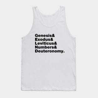 Torah (Pentateuch) Tank Top